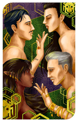 Dragon Age Big Bang 2025: for the fic Among the Multitudes by floricolous