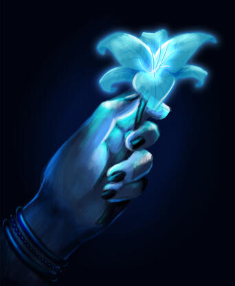 Mystical bloom. 2017.